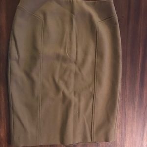 Halogen Forrest Green Pencil Skirt